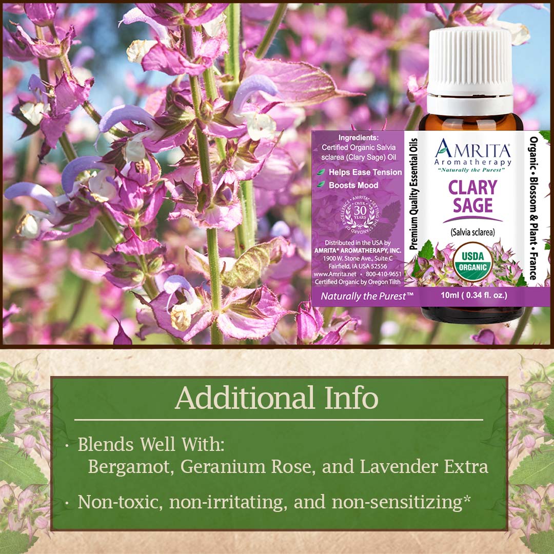 Click here for Organic Clary Sage