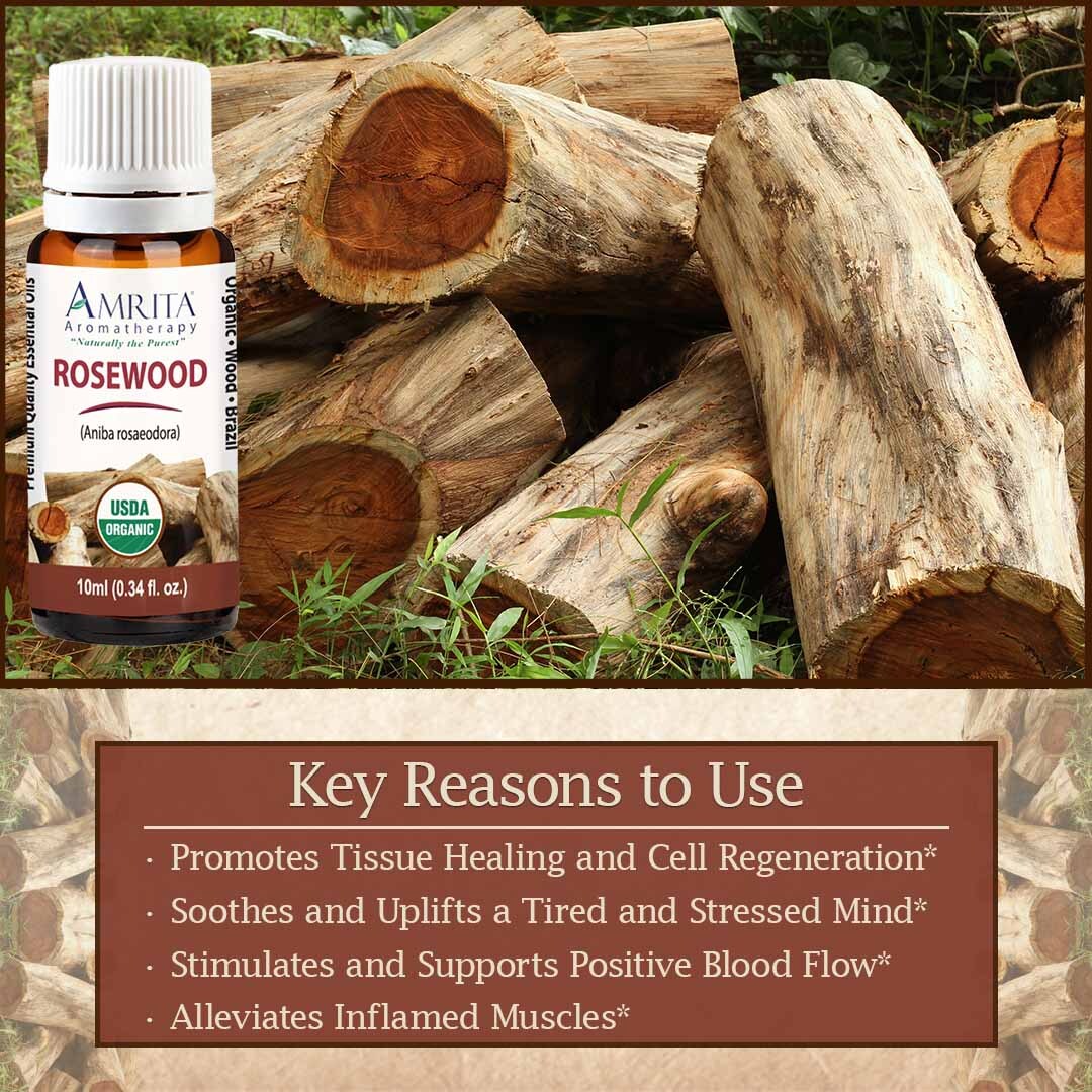 Gentle mental support with Rosewood Essential Oil